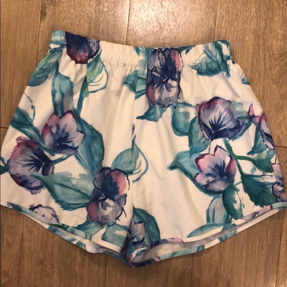 SABO Skirt colorful shorts w elastic high waist